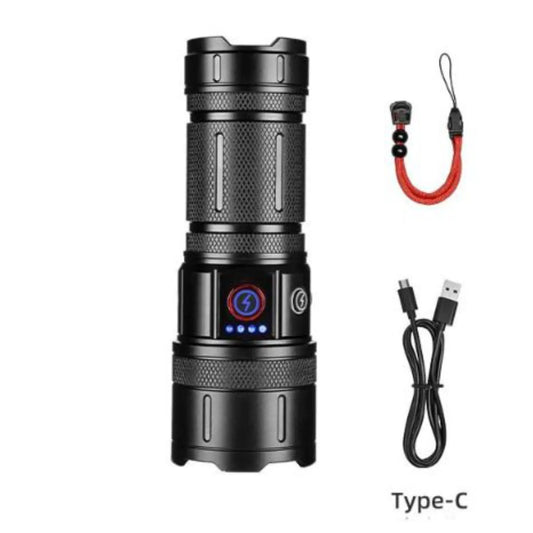 Coba Aluminium Alloy Strong Light Flashlight - Cb-B53-2
