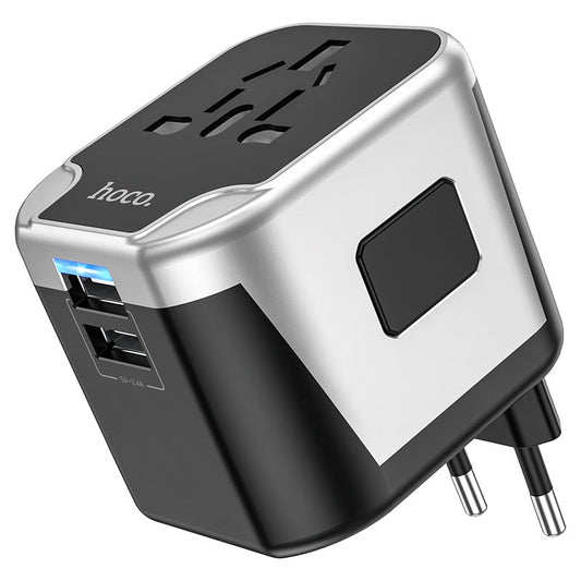 Hoco - 2 Usb + 1 Socket Universal Ac5