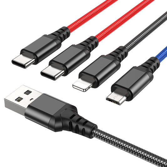 Hoco - 4 In 1 Cable Usb X76