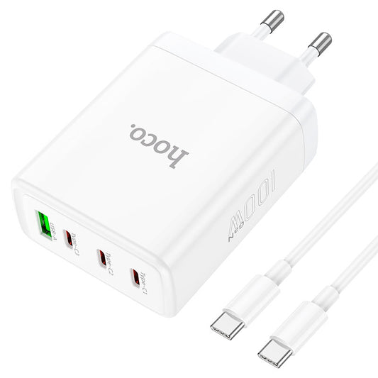 Hoco - 4 Ports 100W Adapter