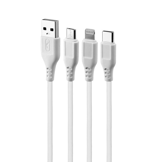 Skydolphin - 3 In 1 For Lighting + Micro + Type-C