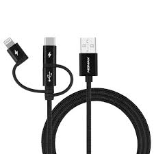 X Focus - 3 In 1 Braided Cable