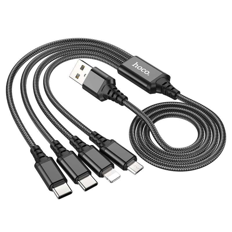 hoco 4in 1 io2 + TYPE-C + Micro